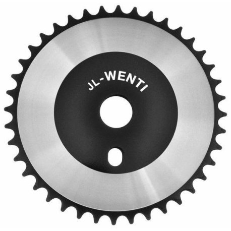 PLATO BMX "JL-WENTI" 40 DIENTES,NEGRO