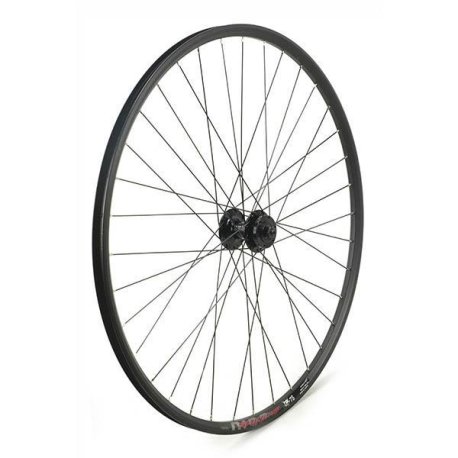 RUEDA DELANTERA 27.5", FRENO DISCO 6T, CIERRE, 36H INOX