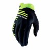 guantes largos 100% R-core glove negro-lima