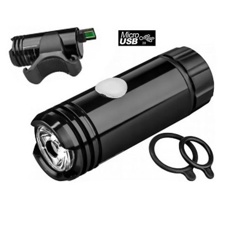 LUZ DELANTERA RECARGABLE USB 3/FUN 150 LUMEN