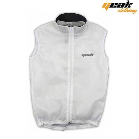 IMPERMEABLE "GEAK" SIN MANGAS TRANSPARENTE