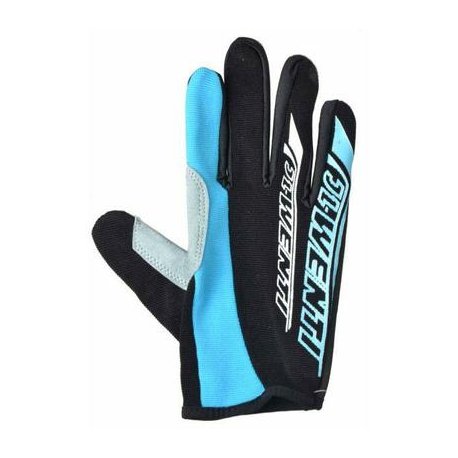 GUANTES LARGOS JL-WENTI NEGRO/AZUL