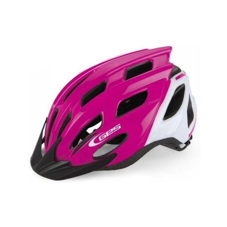 casco ges kore junior rosa-blanco 50-56cm