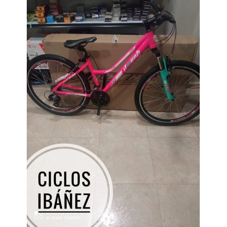 BICICLETA JL-WENTI 26" MUJER ALUM SHIMANO 2023 ROSA TALLA S (EN STOCK ENTREGA 24-48 HORAS)