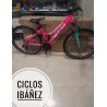BICICLETA JL-WENTI 26" MUJER ALUM SHIMANO 2023 ROSA TALLA S (EN STOCK ENTREGA 24-48 HORAS)