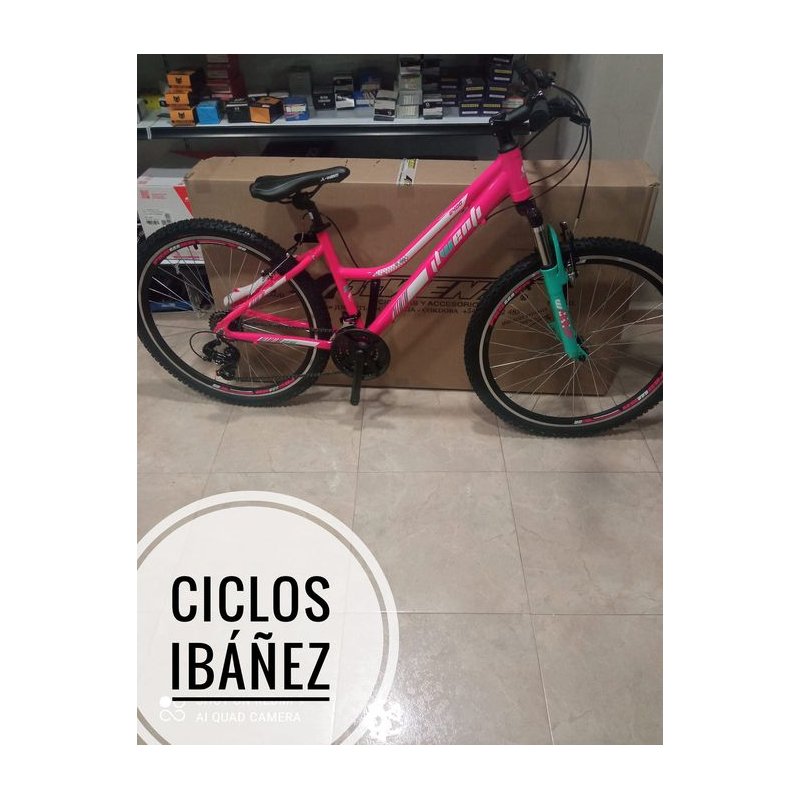 BICICLETA JL-WENTI 26 MUJER ALUM SHIMANO 2023 ROSA TALLA S