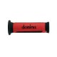 DOMINO A350 Touring Grips No Waffle rojo-negro