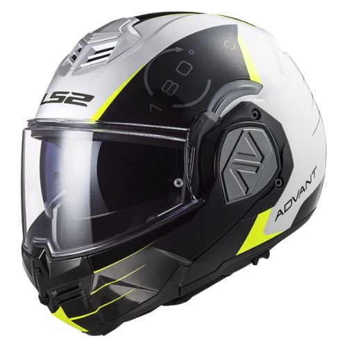 CASCO LS2 MODULAR FF906 ADVANT CODEX BLANCO-NEGRO