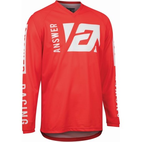 Camiseta ANSWER A22 Syncron Merge - rojo/blanco