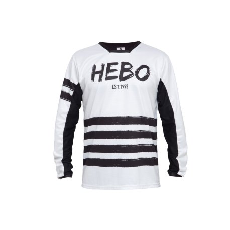 CAMISETA HEBO MX STRATOS JAIL BLANCO