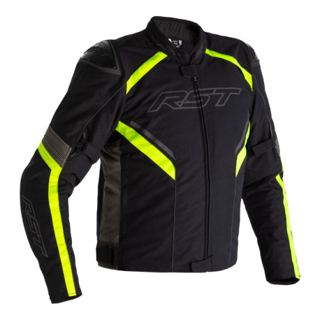 Chaqueta Textil RST SABRE CE Amarillo Flúor