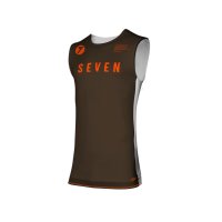 Camiseta motocross SEVEN Zero League - brandy marron