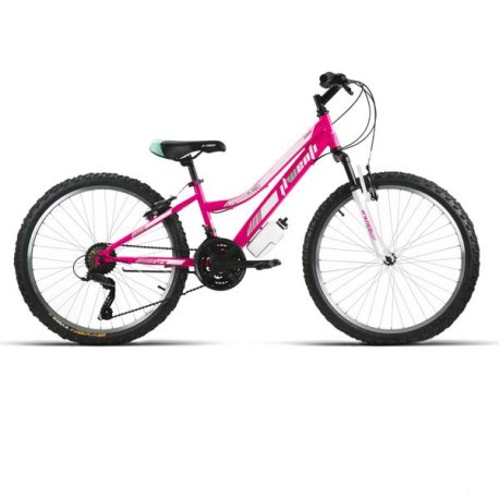 BICI MTB 24" JL-WENTI NIÑA "MICROSIFT" C/SUSP ROSA 21VEL