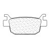 Juego de pastillas sinterizadas traserasCL BRAKES (3083MSC) HONDA FORZA 350CC 2021-2023