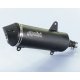 ESCAPE POLINI Silencer - Black Aluminium Peugeot