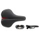 Sillín VELO B97-01 D1 U-CARRY prostático raíles SS