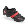 zapatillas mtb-spinning ges vantage-2 negro-rojo