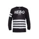 CAMISETA HEBO MX STRATOS JAIL NEGRO