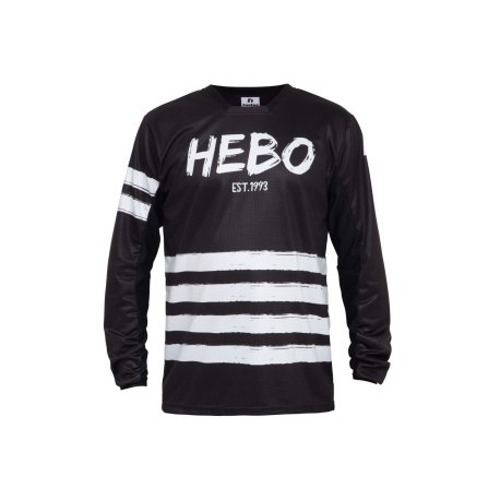 CAMISETA HEBO MX STRATOS JAIL NEGRO