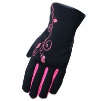 GUANTES DEGEND INVIERNO LADY1 NEGRO-ROSA