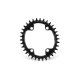 PLATO GARBARUK OVALADO DIRECT MOUNT SHIMANO XTR M9000 (34T, OFFSET 0.5MM, BLACK)