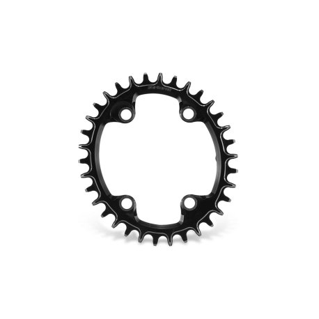 PLATO GARBARUK OVALADO DIRECT MOUNT SHIMANO XTR M9000 (34T, OFFSET 0.5MM, BLACK)