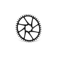 PLATO GARBARUK OVALADO DIRECT MOUNT SRAM GXP ROAD/GRAVEL (42T, BLACK)