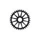 PLATO GARBARUK DM CHAINRING PARA BOSCH GEN4 (34T, OFFSET -11MM, BLACK)