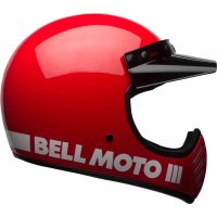 Casco BELL Moto-3 Classic - Rojo brillo