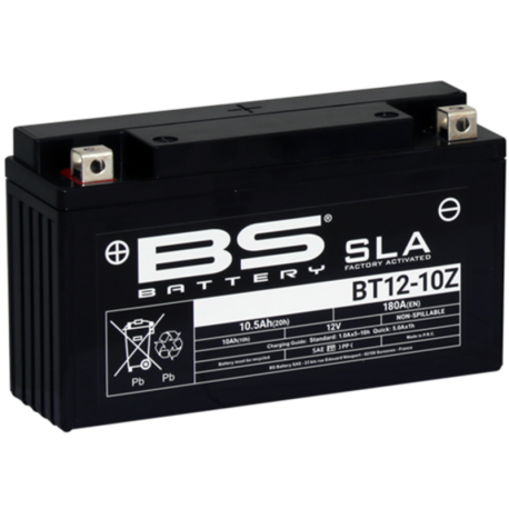 Bateria BS BATTERY SLA sin mantenimiento activada de fábrica - BT12-10Z