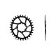 PLATO GARBARUK OVALADO DIRECT MOUNT SRAM GXP/DUB MTB (BOOST) (30T, BLACK)