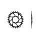 PLATO GARBARUK OVALADO DIRECT MOUNT SRAM GXP/DUB MTB (BOOST) (28T, BLACK)