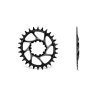 PLATO GARBARUK OVALADO DIRECT MOUNT SRAM GXP/DUB MTB (BOOST) (28T, BLACK)