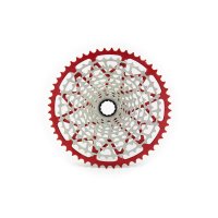 solo 2 CASSETTE GARBARUK 12V (SRAM XD FREEHUB) (10-52T, RED)