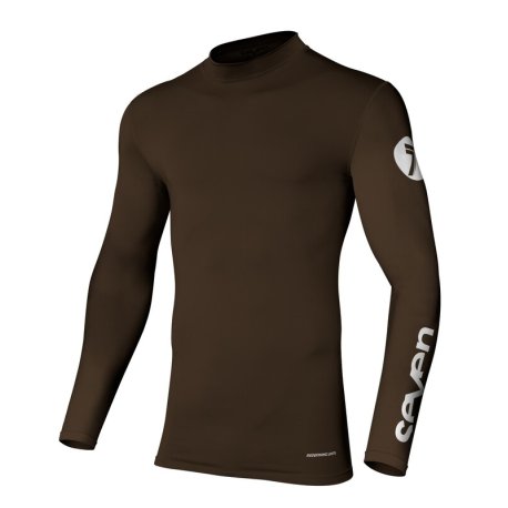 Camiseta SEVEN Zero Compressions - brandy