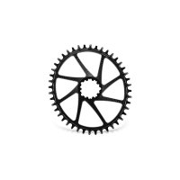 PLATO GARBARUK OVALADO DIRECT MOUNT SRAM GXP/DUB ROAD/GRAVEL (44T, BLACK)