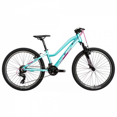 Bicicleta Junior wolfbike EVS "24" Chica 2*7 turquesa