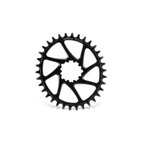 PLATO GARBARUK OVALADO DIRECT MOUNT BB30 (SHORT SPINDLE) (32T, BLACK)