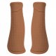 puños Krayton Base 2 MTB/City de goma ergonómicos - 130mm - Marrón
