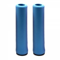 puños de silicona lisos - 17x136mm krayton azul
