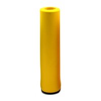 puños de silicona lisos - 17x136mm amarillo