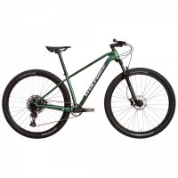 bicicleta wolfbike Saturnus 29 - Sram SX Eagle + Disc Sram LVL + RockShox Judy 15x110 - TLR 15AZ verde camaleon