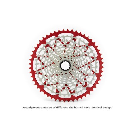 CASSETTE GARBARUK 12V (SRAM XD FREEHUB) (10-50T, RED) ENTREGA MAYO