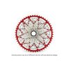 CASSETTE GARBARUK 12V (SRAM XD FREEHUB) (10-50T, RED) ENTREGA MAYO