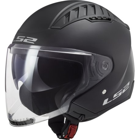 CASCO LS2 JET OF600 COPTER NEGRO MATE