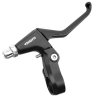 ALHONGA Juego de manetas bicicleta V-Brake Aluminio. Negro