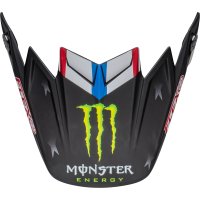 Visera BELL MOTO-9S FLEX TOMAC REP Negro Mate/Blanco