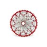 CASSETTE GARBARUK 12V (SHIMANO MICRO SPLINE FREEHUB) (10-52T, NICKEL, RED)