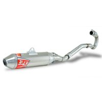 Linea completa escape Yoshimura Signature RS-2, inox, Silencioso aluminio, Yamaha Raptor 700/R