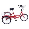 TRICICLO AMAT 24" ROJO 5 VELOCIDADES
